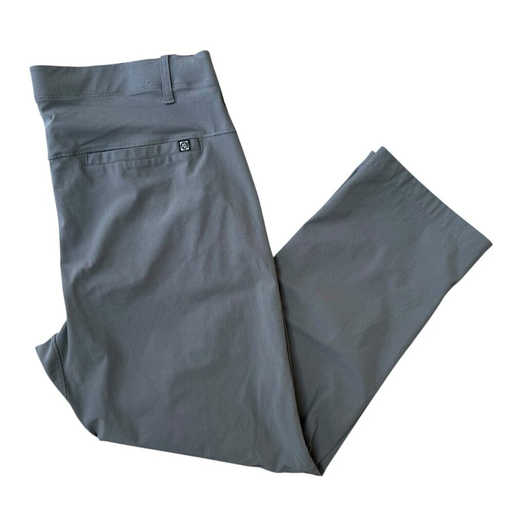 Cloudveil Performance Pants Mens 38x30 Performance Straight Leg Stretch Gray